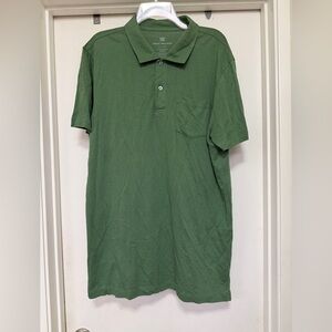 Mack Weldon breathable green polo - size XXL
